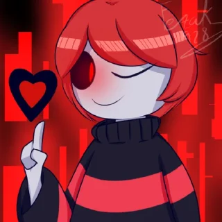 😉 emoji Underplayer by : : @stickers_undertale Telegram sticker 17 of 17