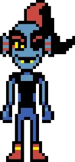 Sticker from Undyne by : : @stickers_undertale
