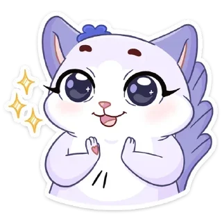 Sticker from Кусалочка by @anime_stickerr
