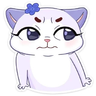 😒 emoji Кусалочка by @anime_stickerr Telegram sticker 24 of 30