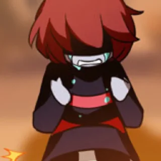 😭 emoji Underplayer by : : @stickers_undertale Telegram sticker 13 of 17