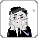 🙄 emoji Tired Person Telegram sticker 15 of 21