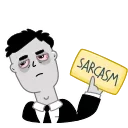 😒 emoji Tired Person Telegram sticker 11 of 21
