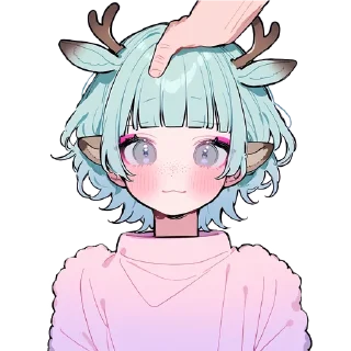 ☺️ emoji Headpat SW Telegram sticker 6 of 120