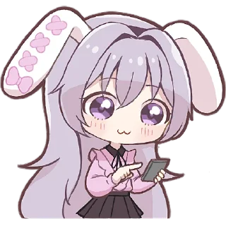 Sticker from Зайчиха-чан 2 @Nyasticks