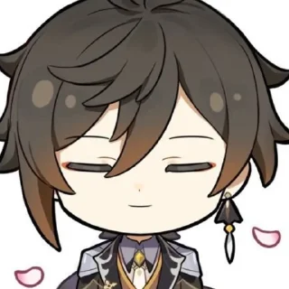 🍵 emoji Zhong li| @Hoyobots Telegram sticker 9 of 80