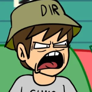 🫤 emoji Eddsworld (by @tomychgay) Telegram sticker 20 of 120