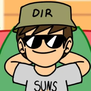 😎 emoji Eddsworld (by @tomychgay) Telegram sticker 9 of 120