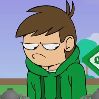 😒 emoji Eddsworld (by @tomychgay) Telegram sticker 5 of 120