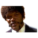 😏 emoji Samuel L Jackson Telegram sticker 22 of 41