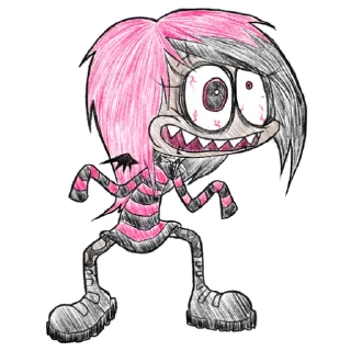 🤪 emoji horrorxchomp @eto_zhe_sovest Telegram sticker 6 of 13