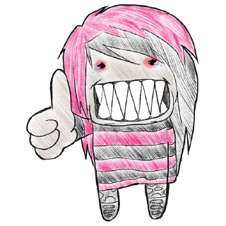 👍 emoji horrorxchomp @eto_zhe_sovest Telegram sticker 12 of 13