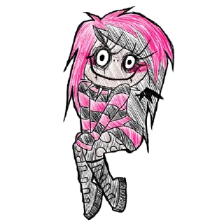 🙂 emoji horrorxchomp @eto_zhe_sovest Telegram sticker 5 of 13