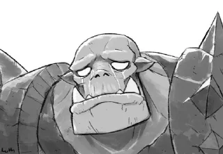 ☹️ emoji bazgen's collection Telegram sticker 22 of 120
