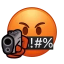 🤬 emoji Больше стиков тут: @stikery4 Telegram sticker 5 of 35