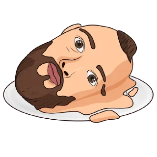 🫠 emoji Рисованный Гольдштейн Telegram sticker 11 of 24