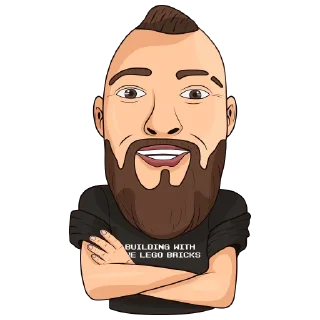 🙂 emoji Рисованный Гольдштейн Telegram sticker 6 of 24