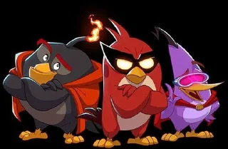 🛗 emoji Angry Birds SPACE by @Glistoperka Telegram sticker 16 of 119