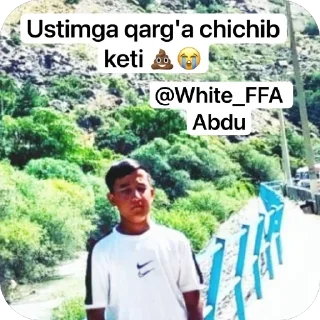 🫥 emoji Abdurashid | ABDU XAROMI @Stikerhi_bot Telegram sticker 3 of 12