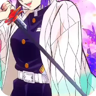 🦋 emoji Shinobu Kocho - @Ssw_world Telegram sticker 8 of 39