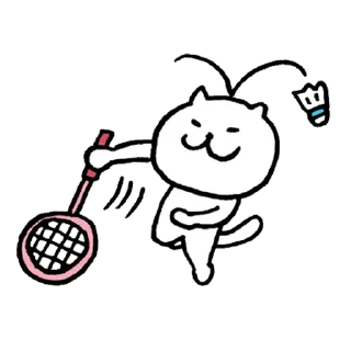 😱 emoji badminton @badmworld Telegram sticker 19 of 33