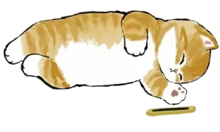 Sticker from Kittens mofu_sand 2