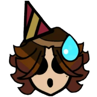 😓 emoji Daisuke (⁎˃ᴗ˂⁎) Telegram sticker 14 of 45