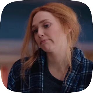 💋 emoji Лиззи Олсен от @xrserials Telegram sticker 5 of 47