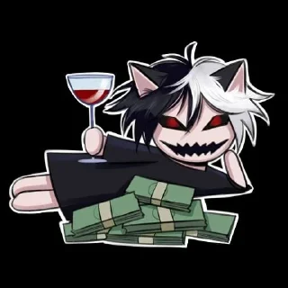 🍻 emoji Я гей @sozdat_stikery_bot Telegram sticker 6 of 89
