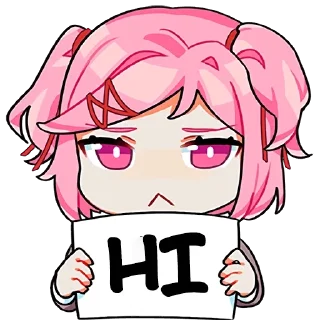 🌟 emoji DDLC UA Ver. :: @UKRMate Telegram sticker 15 of 32