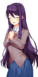 💜 emoji 𓂃Юри𓂃 Telegram sticker 18 of 22