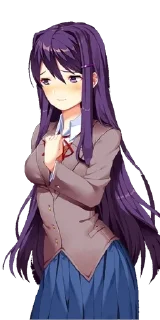 💜 emoji 𓂃Юри𓂃 Telegram sticker 8 of 22