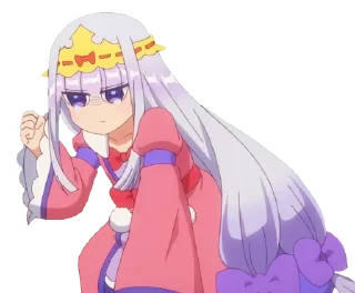 😰 emoji Maoujou de Oyasumi Telegram sticker 4 of 44