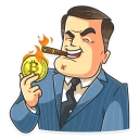 😁 emoji Mr. Trader Telegram sticker 19 of 35