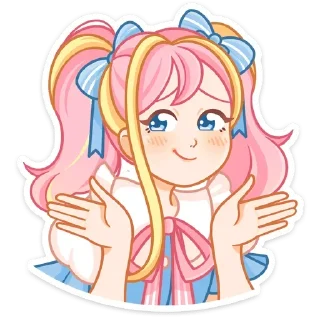 🤷‍♀ emoji Акари | @vkstickers19 Telegram sticker 20 of 49