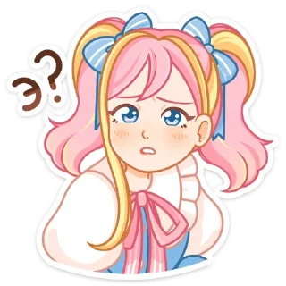 🤨 emoji Акари | @vkstickers19 Telegram sticker 8 of 49