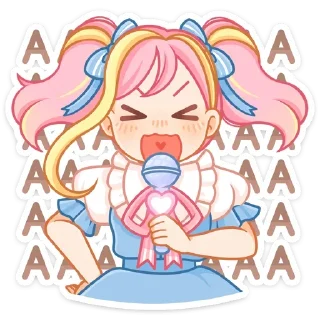 😡 emoji Акари | @vkstickers19 Telegram sticker 5 of 49