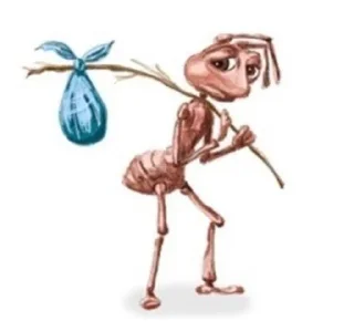🐜 emoji nonbinary femcel Telegram sticker 16 of 60