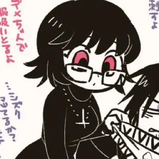 ☠️ emoji Богиня Telegram sticker 13 of 26
