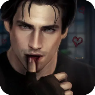 ❤ emoji Любимка Дмитрий Telegram sticker 24 of 40