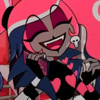 💎 emoji 𝚅𝚎𝚕𝚟𝚎𝚝 @HazbinHotelstickersandarts Telegram sticker 16 of 74