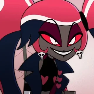 💎 emoji 𝚅𝚎𝚕𝚟𝚎𝚝 @HazbinHotelstickersandarts Telegram sticker 18 of 74