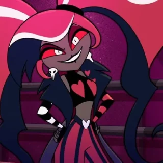 💎 emoji 𝚅𝚎𝚕𝚟𝚎𝚝 @HazbinHotelstickersandarts Telegram sticker 8 of 74