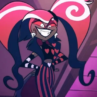 💎 emoji 𝚅𝚎𝚕𝚟𝚎𝚝 @HazbinHotelstickersandarts Telegram sticker 9 of 74