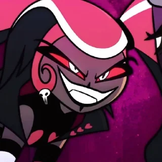 💎 emoji 𝚅𝚎𝚕𝚟𝚎𝚝 @HazbinHotelstickersandarts Telegram sticker 5 of 74