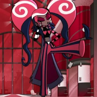 💎 emoji 𝚅𝚎𝚕𝚟𝚎𝚝 @HazbinHotelstickersandarts Telegram sticker 20 of 74