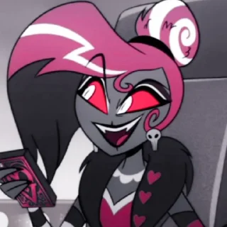 💎 emoji 𝚅𝚎𝚕𝚟𝚎𝚝 @HazbinHotelstickersandarts Telegram sticker 1 of 74