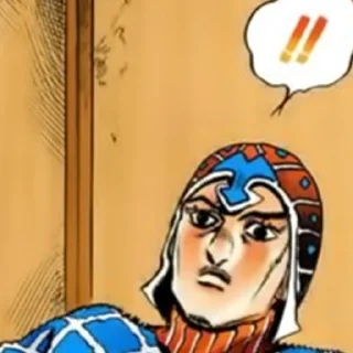 😐 emoji че-то по джоджо Telegram sticker 20 of 49