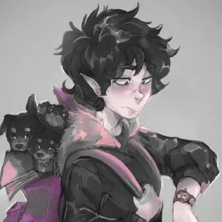 🩸 emoji damien porn Telegram sticker 10 of 58