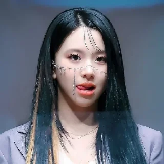 🩸 emoji chaeyoung | twice @kp0p_stikers Telegram sticker 16 of 40
